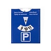 Benson Blauwe Parkeerkaart - Parkeerschijf 10 x 12 cm Benson Blauwe Parkeerkaart - Parkeerschijf 10 x 12 cm
