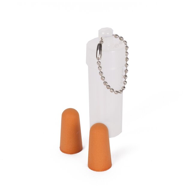 Benson Wegwerp oordopjes - traagschuim - SNR 37dB - oranje - met koker