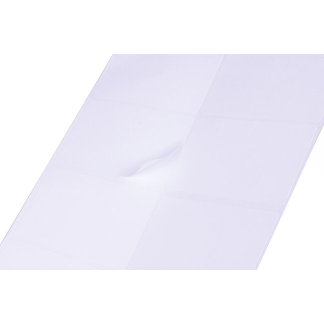 Benson Handige memo stickers - 80 stuks - 74 x 45 mm - Laat geen lijmresten achter