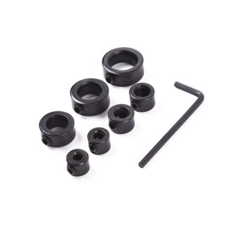 Benson Boor Diepte Ringen 3 tot 12 mm - 8 delig