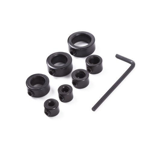 Benson Boor Diepte Ringen 3 tot 12 mm - 8 delig Benson Boor Diepte Ringen 3 tot 12 mm - 8 delig