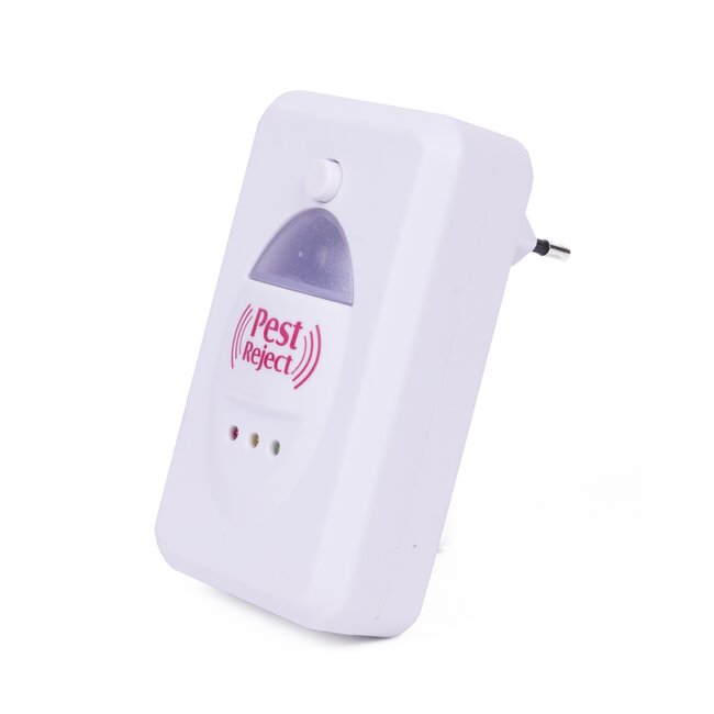 Benson Ultrasone ongedierteverdrijver - dubbele technologie - 200 m² bereik - 220 Volt