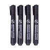Benson Watervaste Permanent Markers Zwart - 4 stuks Benson Watervaste Permanent Markers Zwart - 4 stuks