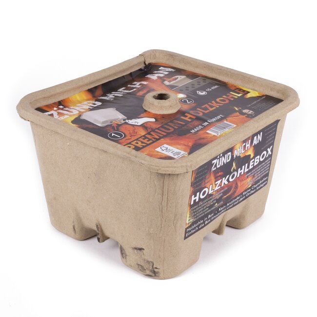 Benson BBQ Starter 3 in 1 - Inclusief Houtskool - Milieuvriendelijk - 1 kg