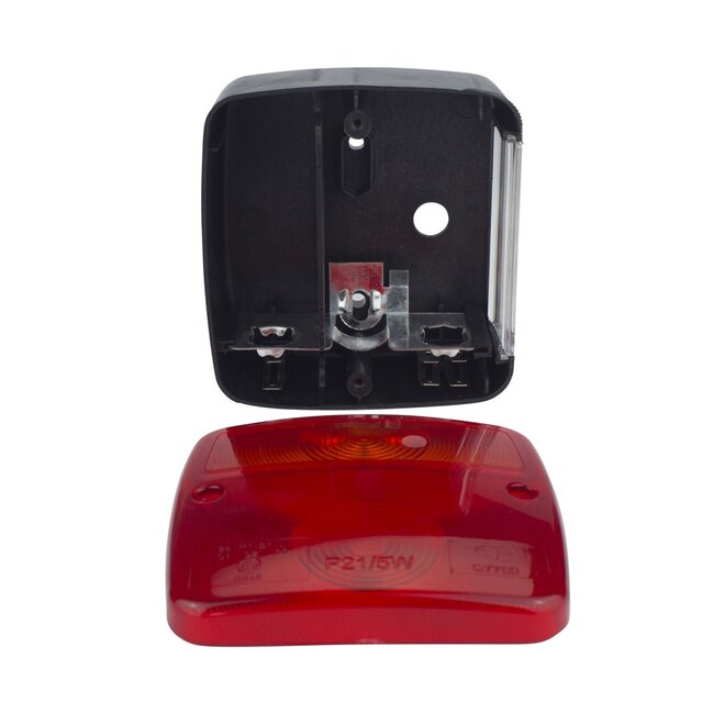 Benson Achterlicht aanhangwagen - vierkant - 98 x 104 mm - vier functies - eenvoudig te bevestigen