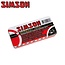 Simson Complete bandenreparatieset - 7-delig - voor stalen velgen - compact - 2 stuks