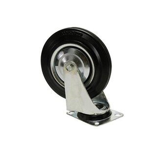 Benson Zwenkwiel - Ø 200 mm - Hoge Belastbaarheid - Soepele Rotatie - Stalen Frame Benson Zwenkwiel - Ø 200 mm - Hoge Belastbaarheid - Soepele Rotatie - Stalen Frame