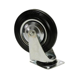 Benson Zwenkwielen - Ø 200 mm - Hoog draagvermogen - Set van 2 - Verzinkt staal