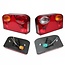 Benson Caravan achterlicht set - rood-wit - met kabel - 220 x 140 cm - eenvoudig te installeren