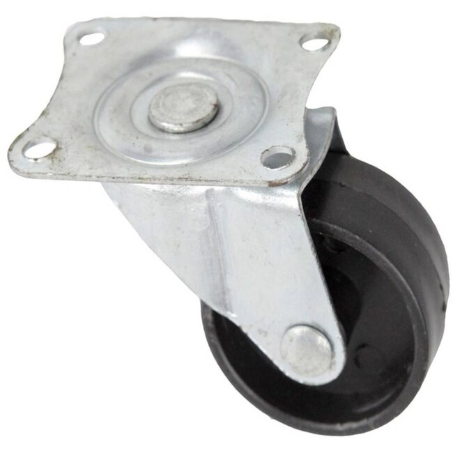 Benson Zwenkwielen - Ø 40 mm - Zwart - Max. belasting 25 kg - Set van 4