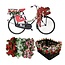 Benson Fiets Bloemenslinger Funky - 165 cm - Rood