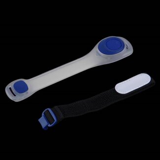 Hofftech LED Sportarmband Hardlopen Verstelbaar Deluxe - Blauw