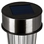 Benson Solar tuinlamp - RVS - 36 cm - wit licht - set van 12