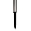 Benson Solar Tuinlamp - RVS - 36 cm - Zilver/Zwart