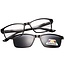 Benson Leesbril met Magneet Zonnebril - Zwart - Sterkte +1.50
