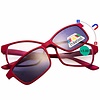 Benson Leesbril met Magneet Zonnebril - Rood - Sterkte +1.00 Benson Leesbril met Magneet Zonnebril - Rood - Sterkte +1.00