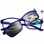 Benson Leesbril met Magneet Zonnebril - Blauw - Sterkte +2.00