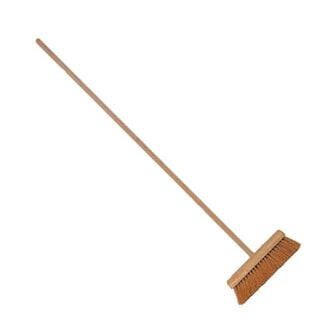 Benson Zaalbezem cocos - Houten steel - 30 cm veegbreedte - 150 cm lengte