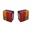 Benson Achterlicht aanhangwagen - vierkant - 98 x 104 mm - set links en rechts