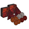 Benson Complete Set Aanhanger Achterlichten met Reflectoren - 12 delig Benson Complete Set Aanhanger Achterlichten met Reflectoren - 12 delig