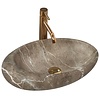 REA Roxy B Opzetwastafel - Waskom - 49 x 31 x 13.5 cm - Stone Nature - Stonelook REA Roxy B Opzetwastafel - Waskom - 49 x 31 x 13.5 cm - Stone Nature - Stonelook