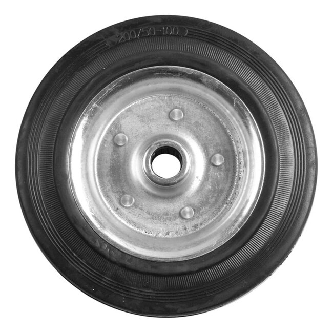 ProPlus Neuswielband - Metalen velg - Massief rubber - Ø 200 x 50 mm - 150 kg capaciteit