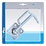ProPlus Klephaak met bevestigingsplaat - links - 165 mm - metaal - blisterverpakking
