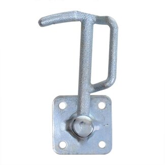 ProPlus Klephaak voor aanhanger - rechts - staal - 165 mm - zilver ProPlus Klephaak voor aanhanger - rechts - staal - 165 mm - zilver