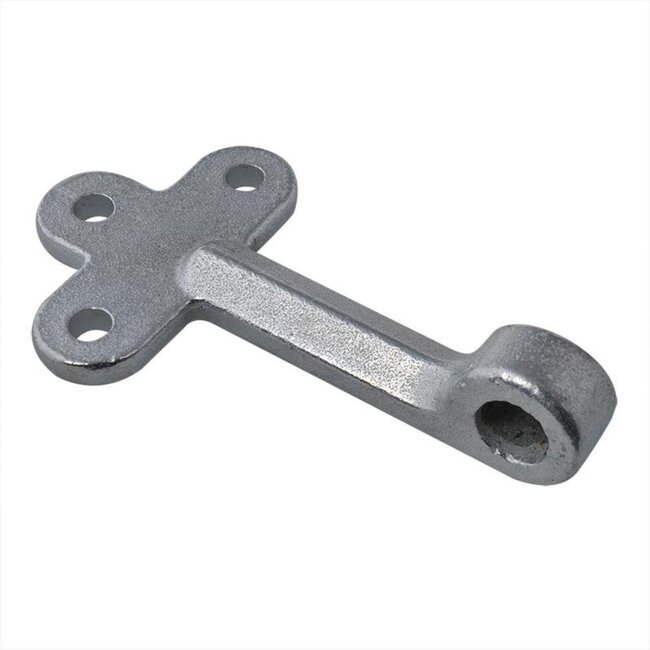 ProPlus Klephaak met opschroefoog - rechts - staal - 140 mm - blisterverpakking