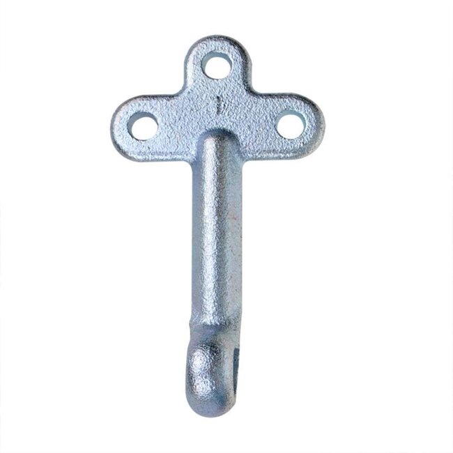 ProPlus Klephaak met opschroefoog - rechts - 170 mm - staal - blisterverpakking