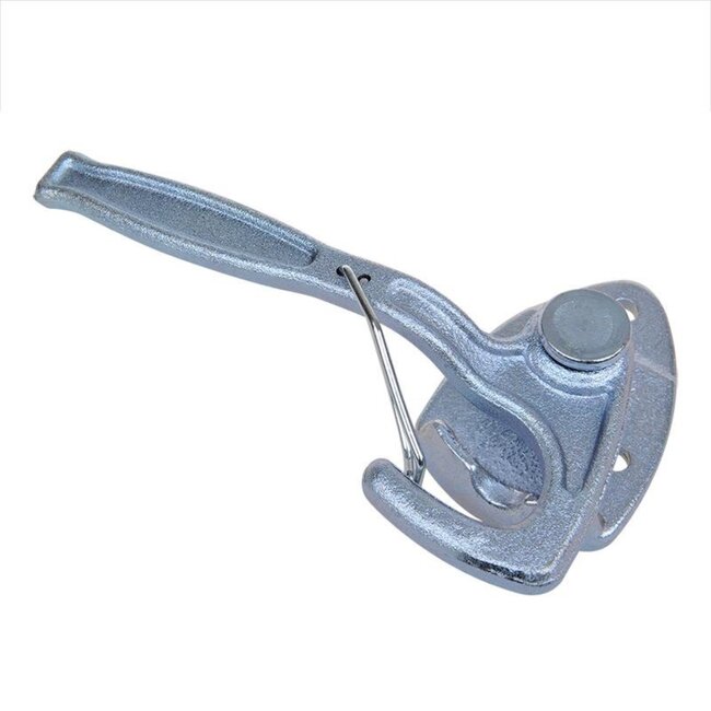 ProPlus Klephaak met opschroefoog - links - staal - 170 mm - zilver