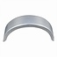 ProPlus Halfrond spatbord - Metaal - Verzinkt - 1 mm - Voor 14 inch wielen