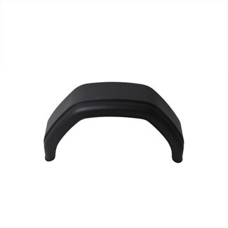 ProPlus Spatbord kunststof - hoekig - 10 inch - zwart - voor lichte aanhangwagens