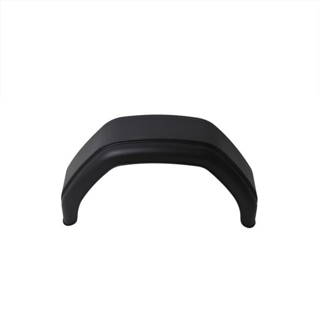 ProPlus Spatbord kunststof - hoekig - 10 inch - zwart - voor lichte aanhangwagens