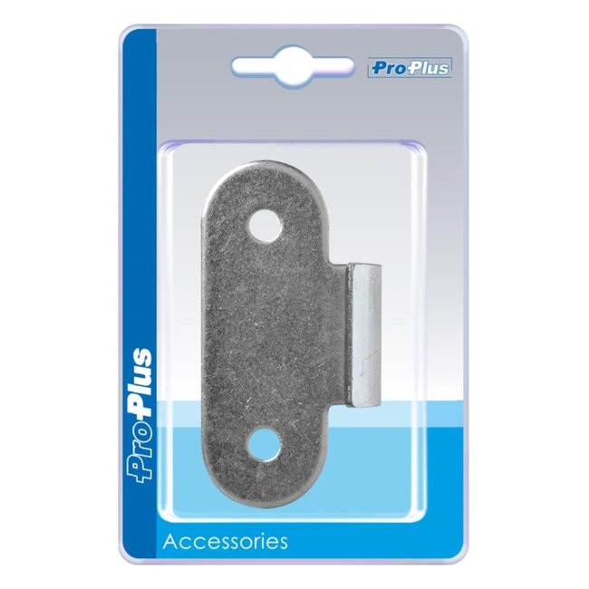 ProPlus Tegenstuk voor spansluiting - verzinkt staal - 31 x 60 mm - blisterverpakking