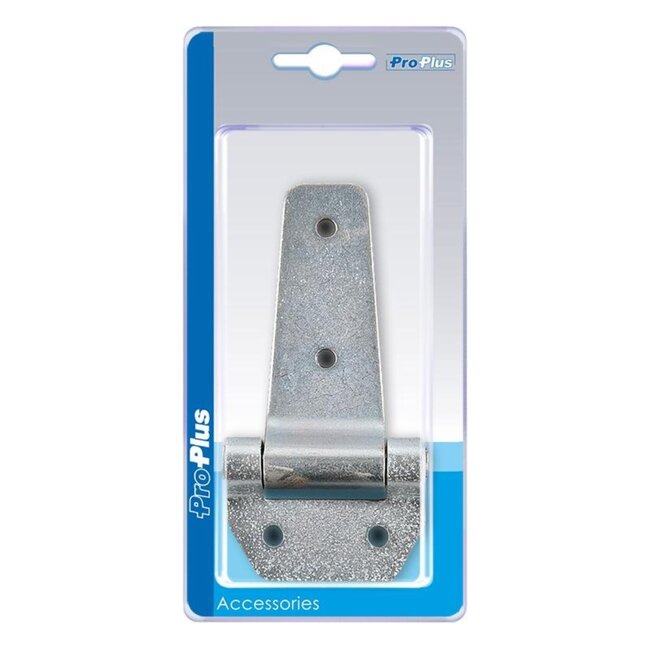 ProPlus Vlinderscharnier - Staal - Verzinkt - 135 x 65 mm - Vlak blad