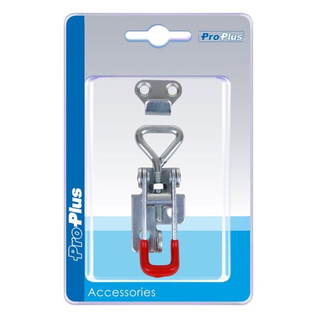 ProPlus Verstelbare spansluiting met tegenstuk - staal - 81 x 27 mm - zilver