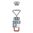 ProPlus Verstelbare spansluiting - Inclusief tegenstuk - Staal - 125 x 40 mm - Zilver