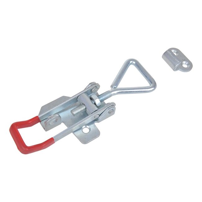 ProPlus Verstelbare spansluiting - staal - inclusief tegenstuk - 180 x 61 mm - zilver