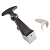 Pro Plus Motorkaptrekker 120 x 50 mm - Inclusief Borgplaatje - Zwart - blister Pro Plus Motorkaptrekker 120 x 50 mm - Inclusief Borgplaatje - Zwart - blister
