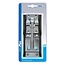 ProPlus Deurhouder - staal - 119 x 40 mm - met tegenstuk - zilver