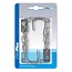 ProPlus Borgketting - Metaal - 24 cm - Haak en Bevestigingsoog - 2 stuks