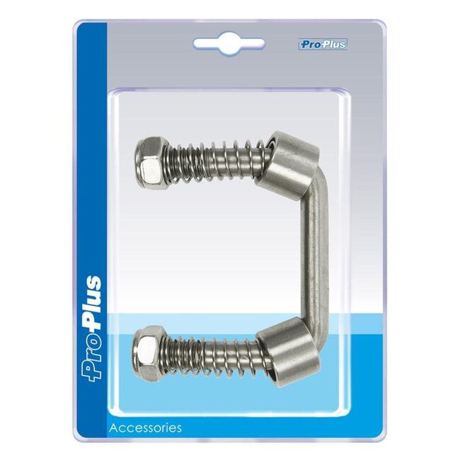 ProPlus Sjorbeugel met veer - RVS - 800 kg belasting - 70 mm h.o.h