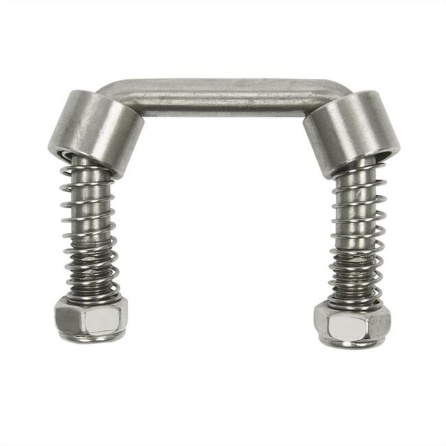 ProPlus Sjorbeugel met veer - RVS - 800 kg belasting - 70 mm h.o.h