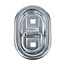 ProPlus Ovaal sjoroog - inbouw - staal - 146 x 100 mm - zilver - 800 daN