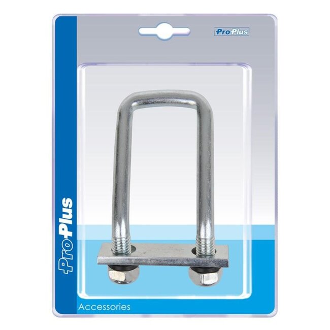 ProPlus Sjorbeugel - 800 kg trekkracht - 150° gehoekt - staal - 60x110 mm