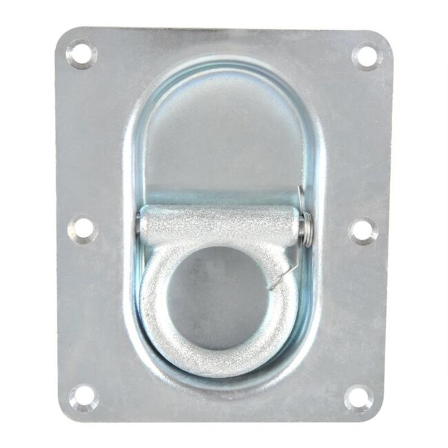 ProPlus Dubbele sjoroog met dekring en veer - inbouw 20 mm - staal - 105 x 145 mm