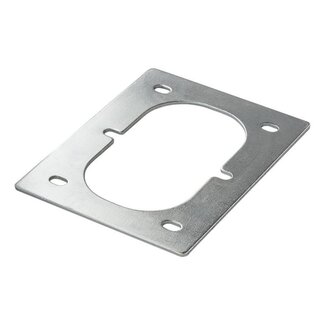 ProPlus Montageplaat - 125 x 165 mm - robuust staal - voor artikel 342144