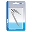 ProPlus Schroefbare haak - staal - 72 x 21 mm - set van 4