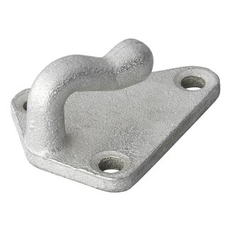 ProPlus Metaal touwhaak - schroefbaar - 40 x 45 mm - 3 gaten